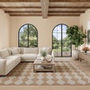 image:imageNourison Home Positano Yellow 6 x 9 Area Rug  Easy Clean Non Shedding Bed Room Living Room Dining Room Kitchen 6 x 9Jute
