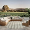 image:imageNourison Home Positano Yellow 6 x 9 Area Rug  Easy Clean Non Shedding Bed Room Living Room Dining Room Kitchen 6 x 9Light Grey