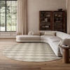 image:imageNourison Home Positano Yellow 6 x 9 Area Rug  Easy Clean Non Shedding Bed Room Living Room Dining Room Kitchen 6 x 9Light Grey