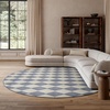 image:imageNourison Home Positano Yellow 6 x 9 Area Rug  Easy Clean Non Shedding Bed Room Living Room Dining Room Kitchen 6 x 9Navy Blue