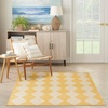 image:imageNourison Home Positano Yellow 6 x 9 Area Rug  Easy Clean Non Shedding Bed Room Living Room Dining Room Kitchen 6 x 9Yellow