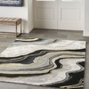 image:imageNourison Home Prismatic Abstract Charcoal Grey 2 x 3 Area Rug Easy Cleaning Non Shedding Bed Room Living Room Dining Room Kitchen 2x3Charcoal Grey