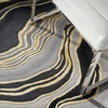 image:imageNourison Home Prismatic Abstract Charcoal Grey 2 x 3 Area Rug Easy Cleaning Non Shedding Bed Room Living Room Dining Room Kitchen 2x3Charcoal Grey