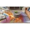 image:imageNourison Home Prismatic Multicolor 2 x 3 Area Rug  Easy Clean Non Shedding Bed Room Living Room Dining Room Kitchen 2 x 3Multi Color