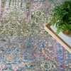 image:imageNourison Home Quaint Harmony Blue Multicolor 710 x 910 Area Rug  Easy Clean Non Shedding Bed Room Living Room Dining Room Kitchen 8 x 10Blue Multicolor