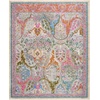 image:imageNourison Home Quaint Harmony Pink Multicolor 710 x 910 Area Rug  Easy Clean Non Shedding Bed Room Living Room Dining Room Kitchen 8 x 10Pink Multicolor