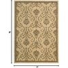 image:imageNourison Home Radiant Impression Traditional Vintage Beige 56 x 75 Area Rug Easy Cleaning Non Shedding Bed Room Living Room Dining Room Kitchen 6x7Beige