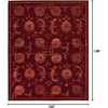 image:imageNourison Home Regal Persian Garnet 56 x 86 Area Rug Easy Cleaning Non Shedding Bed Room Living Room Dining Room Kitchen 6x9Garnet