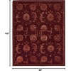 image:imageNourison Home Regal Persian Garnet 56 x 86 Area Rug Easy Cleaning Non Shedding Bed Room Living Room Dining Room Kitchen 6x9Garnet