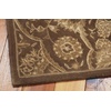 image:imageNourison Home Regal Traditional Green 39 x 59 Area Rug Easy Clean Non Shedding Bed Room Living Room Dining Room Kitchen 4x6Chocolate