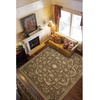 image:imageNourison Home Regal Traditional Green 39 x 59 Area Rug Easy Clean Non Shedding Bed Room Living Room Dining Room Kitchen 4x6Chocolate