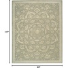 image:imageNourison Home Regal Traditional Green 39 x 59 Area Rug Easy Clean Non Shedding Bed Room Living Room Dining Room Kitchen 4x6Green