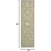image:imageNourison Home Regal Traditional Green 39 x 59 Area Rug Easy Clean Non Shedding Bed Room Living Room Dining Room Kitchen 4x6Green