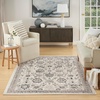 image:imageNourison Home Renewed Charcoal 6 x 9 Area Rug  Easy Clean Non Shedding Bed Room Living Room Dining Room Kitchen 6 x 9Ivory Multicolor