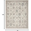 image:imageNourison Home Renewed Charcoal 6 x 9 Area Rug  Easy Clean Non Shedding Bed Room Living Room Dining Room Kitchen 6 x 9Ivory Multicolor
