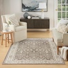image:imageNourison Home Renewed Ivory Mocha 311 x 511 Area Rug  Easy Clean Non Shedding Bed Room Living Room Dining Room Kitchen 4 x 6Ivory Mocha