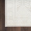 image:imageNourison Home Renewed Silver Ivory 6 x 9 Area Rug  Easy Clean Non Shedding Bed Room Living Room Dining Room Kitchen 6 x 9Silver Ivory