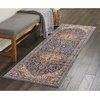 image:imageNourison Home Reseda Traditional Cream 53 x 76 Area Rug Easy Clean Non Shedding Bed Room Living Room Dining Room Kitchen 5x8Cream