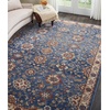 image:imageNourison Home Reseda Traditional Sky 53 x 76 AreaRug Easy Clean Non Shedding Bed Room Living Room Dining Room Kitchen 5x8Blue