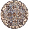 image:imageNourison Home Reseda Traditional Sky 53 x 76 AreaRug Easy Clean Non Shedding Bed Room Living Room Dining Room Kitchen 5x8Blue