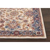 image:imageNourison Home Reseda Traditional Sky 53 x 76 AreaRug Easy Clean Non Shedding Bed Room Living Room Dining Room Kitchen 5x8Cream