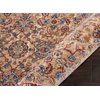 image:imageNourison Home Reseda Traditional Sky 53 x 76 AreaRug Easy Clean Non Shedding Bed Room Living Room Dining Room Kitchen 5x8Natural