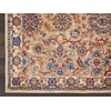 image:imageNourison Home Reseda Traditional Sky 53 x 76 AreaRug Easy Clean Non Shedding Bed Room Living Room Dining Room Kitchen 5x8Natural