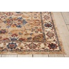 image:imageNourison Home Reseda Traditional Sky 53 x 76 AreaRug Easy Clean Non Shedding Bed Room Living Room Dining Room Kitchen 5x8Natural