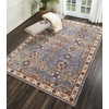 image:imageNourison Home Reseda Traditional Sky 53 x 76 AreaRug Easy Clean Non Shedding Bed Room Living Room Dining Room Kitchen 5x8Sky