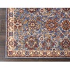 image:imageNourison Home Reseda Traditional Sky 53 x 76 AreaRug Easy Clean Non Shedding Bed Room Living Room Dining Room Kitchen 5x8Sky