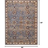 image:imageNourison Home Reseda Traditional Sky 53 x 76 AreaRug Easy Clean Non Shedding Bed Room Living Room Dining Room Kitchen 5x8Sky