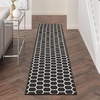 image:imageNourison Home Reversible Indoor Outdoor Navy 8 x Round Area Rug  Easy Clean Non Shedding Bed Room Living Room Dining Room Kitchen 8 x RoundBlack