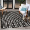image:imageNourison Home Reversible Indoor Outdoor Navy 8 x Round Area Rug  Easy Clean Non Shedding Bed Room Living Room Dining Room Kitchen 8 x RoundBlack