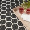image:imageNourison Home Reversible Indoor Outdoor Navy 8 x Round Area Rug  Easy Clean Non Shedding Bed Room Living Room Dining Room Kitchen 8 x RoundBlack