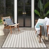 image:imageNourison Home Reversible Indoor Outdoor Navy 8 x Round Area Rug  Easy Clean Non Shedding Bed Room Living Room Dining Room Kitchen 8 x RoundBlack