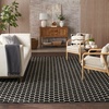 image:imageNourison Home Reversible Indoor Outdoor Navy 8 x Round Area Rug  Easy Clean Non Shedding Bed Room Living Room Dining Room Kitchen 8 x RoundBlack