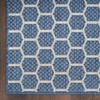 image:imageNourison Home Reversible Indoor Outdoor Navy 8 x Round Area Rug  Easy Clean Non Shedding Bed Room Living Room Dining Room Kitchen 8 x RoundBlue