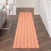 image:imageNourison Home Reversible Indoor Outdoor Navy 8 x Round Area Rug  Easy Clean Non Shedding Bed Room Living Room Dining Room Kitchen 8 x RoundCoral