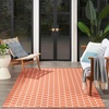 image:imageNourison Home Reversible Indoor Outdoor Navy 8 x Round Area Rug  Easy Clean Non Shedding Bed Room Living Room Dining Room Kitchen 8 x RoundCoral
