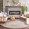 image:imageNourison Home Reversible Indoor Outdoor Navy 8 x Round Area Rug  Easy Clean Non Shedding Bed Room Living Room Dining Room Kitchen 8 x RoundGrey