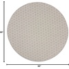 image:imageNourison Home Reversible Indoor Outdoor Navy 8 x Round Area Rug  Easy Clean Non Shedding Bed Room Living Room Dining Room Kitchen 8 x RoundGrey