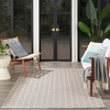 image:imageNourison Home Reversible Indoor Outdoor Navy 8 x Round Area Rug  Easy Clean Non Shedding Bed Room Living Room Dining Room Kitchen 8 x RoundGrey