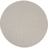 image:imageNourison Home Reversible Indoor Outdoor Navy 8 x Round Area Rug  Easy Clean Non Shedding Bed Room Living Room Dining Room Kitchen 8 x RoundGrey
