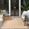 image:imageNourison Home Reversible Indoor Outdoor Navy 8 x Round Area Rug  Easy Clean Non Shedding Bed Room Living Room Dining Room Kitchen 8 x RoundNatural