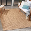 image:imageNourison Home Reversible Indoor Outdoor Navy 8 x Round Area Rug  Easy Clean Non Shedding Bed Room Living Room Dining Room Kitchen 8 x RoundNatural