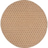 image:imageNourison Home Reversible Indoor Outdoor Navy 8 x Round Area Rug  Easy Clean Non Shedding Bed Room Living Room Dining Room Kitchen 8 x RoundNatural