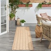 image:imageNourison Home Reversible Indoor Outdoor Navy 8 x Round Area Rug  Easy Clean Non Shedding Bed Room Living Room Dining Room Kitchen 8 x RoundNatural