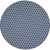 image:imageNourison Home Reversible Indoor Outdoor Navy 8 x Round Area Rug  Easy Clean Non Shedding Bed Room Living Room Dining Room Kitchen 8 x RoundNavy