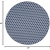 image:imageNourison Home Reversible Indoor Outdoor Navy 8 x Round Area Rug  Easy Clean Non Shedding Bed Room Living Room Dining Room Kitchen 8 x RoundNavy