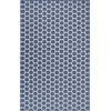 image:imageNourison Home Reversible Indoor Outdoor Navy 8 x Round Area Rug  Easy Clean Non Shedding Bed Room Living Room Dining Room Kitchen 8 x RoundNavy